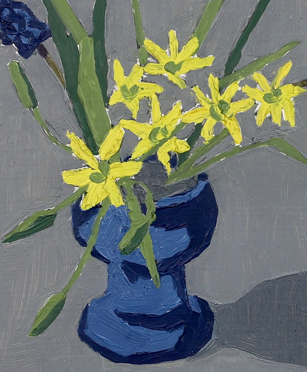 Vintage Swedish Art Still Life Oil Painting by Granhall 1953