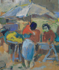 Load image into Gallery viewer, Vintage Mid Century Original Oil Painting By ES Persson 1949