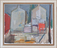 Load image into Gallery viewer, Vintage Cityscape Oil Painting From Sweden Signed Cary