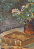 Load image into Gallery viewer, Vintage Mid Century Oil Painting from Sweden
