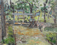 Load image into Gallery viewer, Vintage Art Room Original Mid Century Oil Painting From Sweden