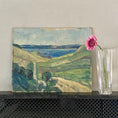 Load image into Gallery viewer, Five Mid Century Oil Paintings on Panel Vintage Art Room Sweden