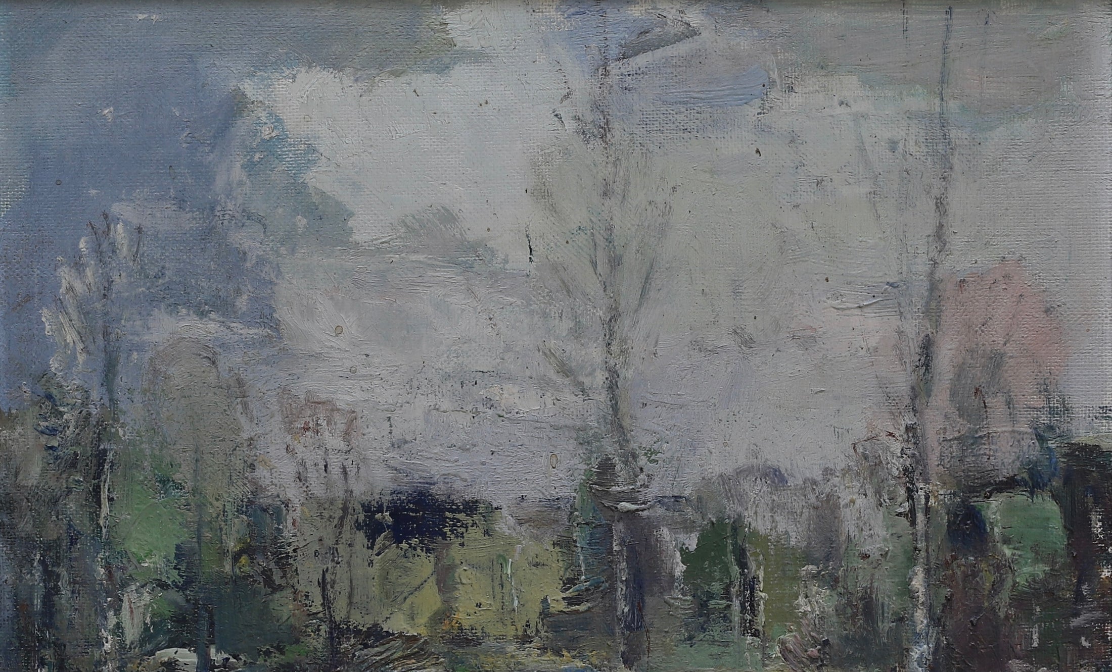 Vintage Oil Painting From Sweden Hugo Carlberg 1938