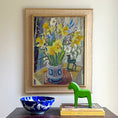 Load image into Gallery viewer, Mid Century Original Oil Painting From Sweden by M Bååth