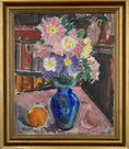 Load image into Gallery viewer, Vintage Still Life Oil Painting From Sweden by KE Ohlsson