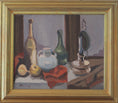 Load image into Gallery viewer, Vintage Mid Century Oil Painting by B Hillgrund from Sweden 1952
