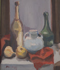 Load image into Gallery viewer, Vintage Mid Century Oil Painting by B Hillgrund from Sweden 1952