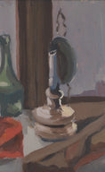 Load image into Gallery viewer, Vintage Mid Century Oil Painting by B Hillgrund from Sweden 1952