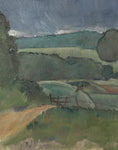 Load image into Gallery viewer, Mid Century Landscape Oil Painting From Sweden 1947