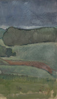 Load image into Gallery viewer, Mid Century Landscape Oil Painting From Sweden 1947