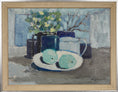 Load image into Gallery viewer, Mid Century Original Still Life Oil Painting From Sweden by Kristiansson