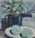 Load image into Gallery viewer, Mid Century Original Still Life Oil Painting From Sweden by Kristiansson