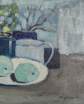 Load image into Gallery viewer, Mid Century Original Still Life Oil Painting From Sweden by Kristiansson