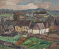 Load image into Gallery viewer, Mid Century Original Landscape Oil Painting By K Ohlsson Sweden 1935