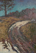 Load image into Gallery viewer, Mid Century Original Landscape Oil Painting From Sweden by F Pars