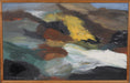 Load image into Gallery viewer, Mid Century Vintage Art Abstract Oil Painting From Sweden