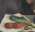 Load image into Gallery viewer, Vintage Mid Century Oil Painting Kitchen Still Life From Sweden 1962