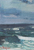 Load image into Gallery viewer, Mid Century Vintage Landscape From Sweden by G Berglund 1946