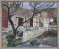 Load image into Gallery viewer, Mid Century Oil Painting by Listed Artist E Julius Sweden
