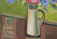 Load image into Gallery viewer, Mid Century Original Still Life Oil Painting From Sweden by E Wallenqvist
