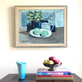 Load image into Gallery viewer, Mid Century Original Still Life Oil Painting From Sweden by Kristiansson
