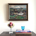 Load image into Gallery viewer, Mid Century Original Landscape Oil Painting By K Ohlsson Sweden 1935