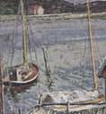 Load image into Gallery viewer, Mid Century Seascape Oil Painting By T Torstensson From Sweden 1937