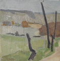 Load image into Gallery viewer, Mid Century Original Landscape Oil Painting from Sweden By E Persson