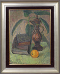 Load image into Gallery viewer, Mid Century Still Life Oil Painting From Sweden by G Isaksson