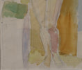 Load image into Gallery viewer, Original Mid Century Watercolor Figurative Painting From Sweden