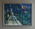 Load image into Gallery viewer, Mid Century Original Coastal Oil Painting From Sweden
