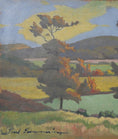 Load image into Gallery viewer, Vintage Impressionist Landscape Oil Painting From Sweden