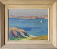 Load image into Gallery viewer, Striking Vintage Coastal Oil Painting From Sweden