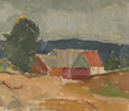 Load image into Gallery viewer, Mid Century Original Landscape Oil Painting From Sweden By G Sandberg