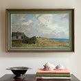 Load image into Gallery viewer, Vintage Art Room Mid Century Original Oil Painting from Sweden