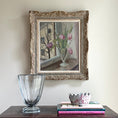 Load image into Gallery viewer, Vintage Art Still Life Mid Century Oil Painting From Sweden