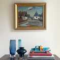 Load image into Gallery viewer, Mid Century Vintage Seascape Oil Painting From Sweden