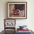 Load image into Gallery viewer, Vintage Art Still Life Mid Century Oil Painting From Sweden By N Nilsson