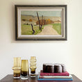 Load image into Gallery viewer, Mid Century Original Landscape Oil Painting from Sweden By E Persson
