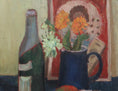 Load image into Gallery viewer, Vintage Still Life Oil Painting from Sweden 1953