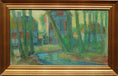 Load image into Gallery viewer, Vintage Light Filled Oil Painting from Sweden 1950's