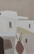 Load image into Gallery viewer, Vintage Swedish Oil Painting by Fabian Lundqvist 1960's