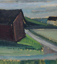 Load image into Gallery viewer, Swedish Mid Century Oil Painting by Allen Erwö 1954