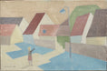 Load image into Gallery viewer, Mid Century Oil Painting by Christian Voulethe from 1959