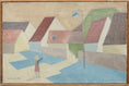 Load image into Gallery viewer, Mid Century Oil Painting by Christian Voulethe from 1959