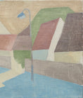 Load image into Gallery viewer, Mid Century Oil Painting by Christian Voulethe from 1959
