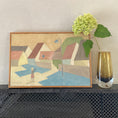 Load image into Gallery viewer, Mid Century Oil Painting by Christian Voulethe from 1959