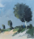 Load image into Gallery viewer, Mid Century Vintage Painting by Stig Wernheden from Sweden