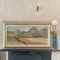 Load image into Gallery viewer, Framed Mid Century Landscape by Listed Artist Helge Cardell Sweden