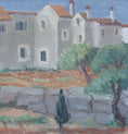 Load image into Gallery viewer, Mid Century Vintage Landscape Oil Painting From Sweden Vintage Art Room